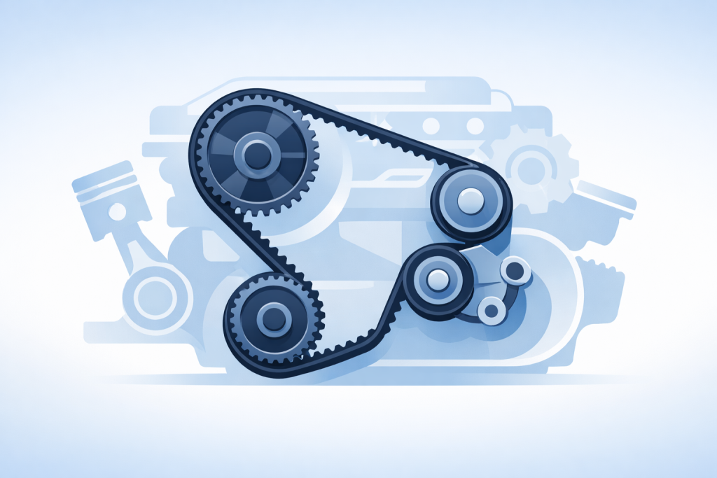 علائم خرابی تسمه تایم